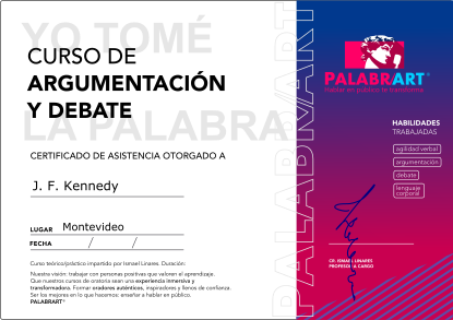 diploma debate Palabrart