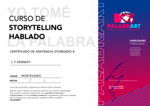 diploma storytelling hablado palabrart
